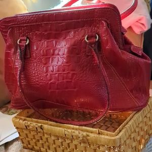 Hello Valentine!  Crazy Horse Red Shoulder Bag